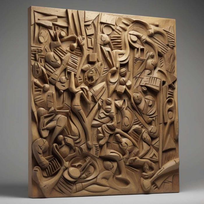 نموذج ثلاثي الأبعاد لآلة CNC 3D Art 